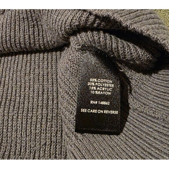Torrid Womens Gray Cold Shoulder Acrylic Knit Pullover Crew Neck Sweater 3X - Picture 7 of 11